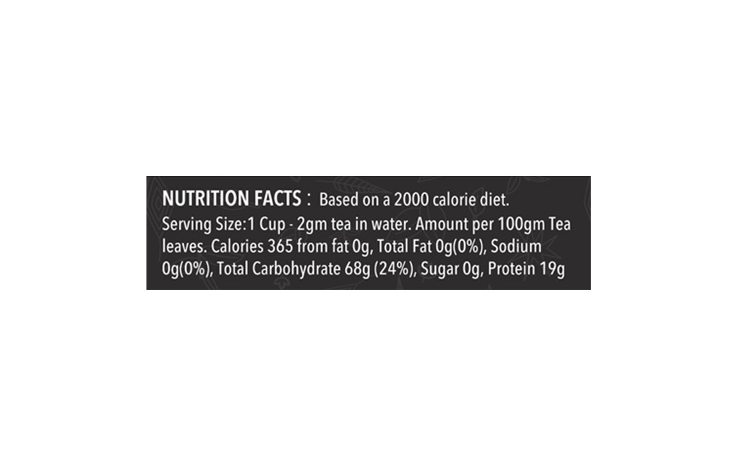 Cambridge Tea party Chai CTC, Black Tea Leaves    Pack  250 grams
